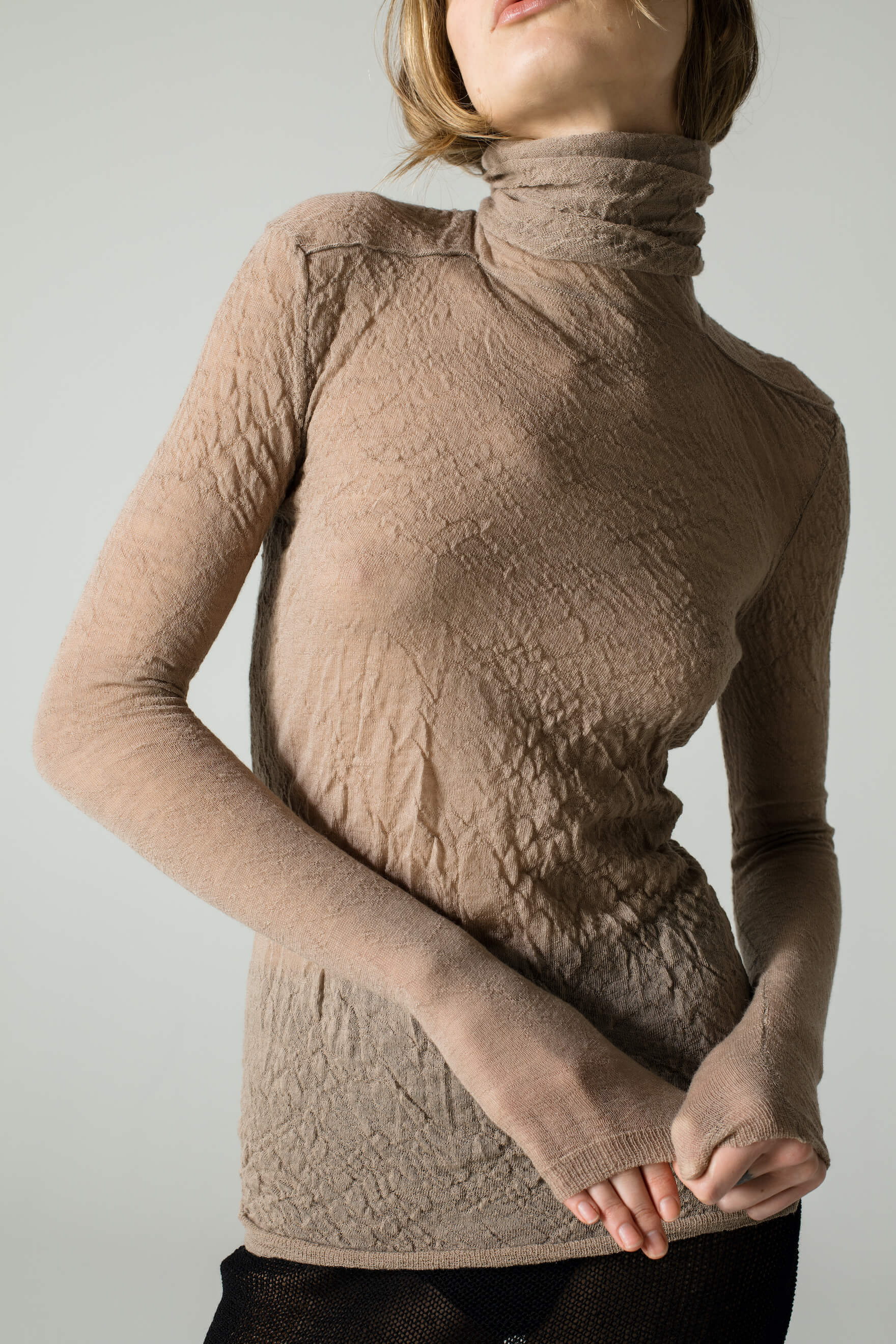 SECOND SKIN Turtleneck - BaibaRipa