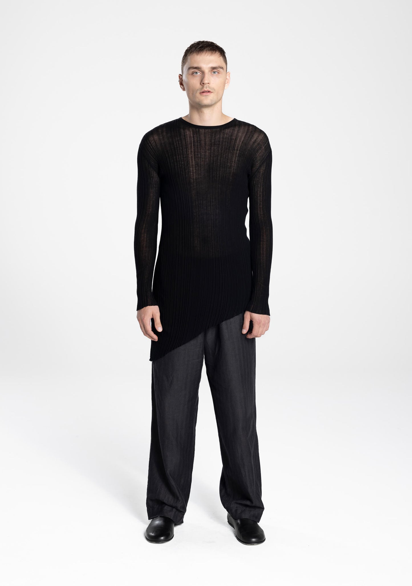 Morra - cotton - pullover - black