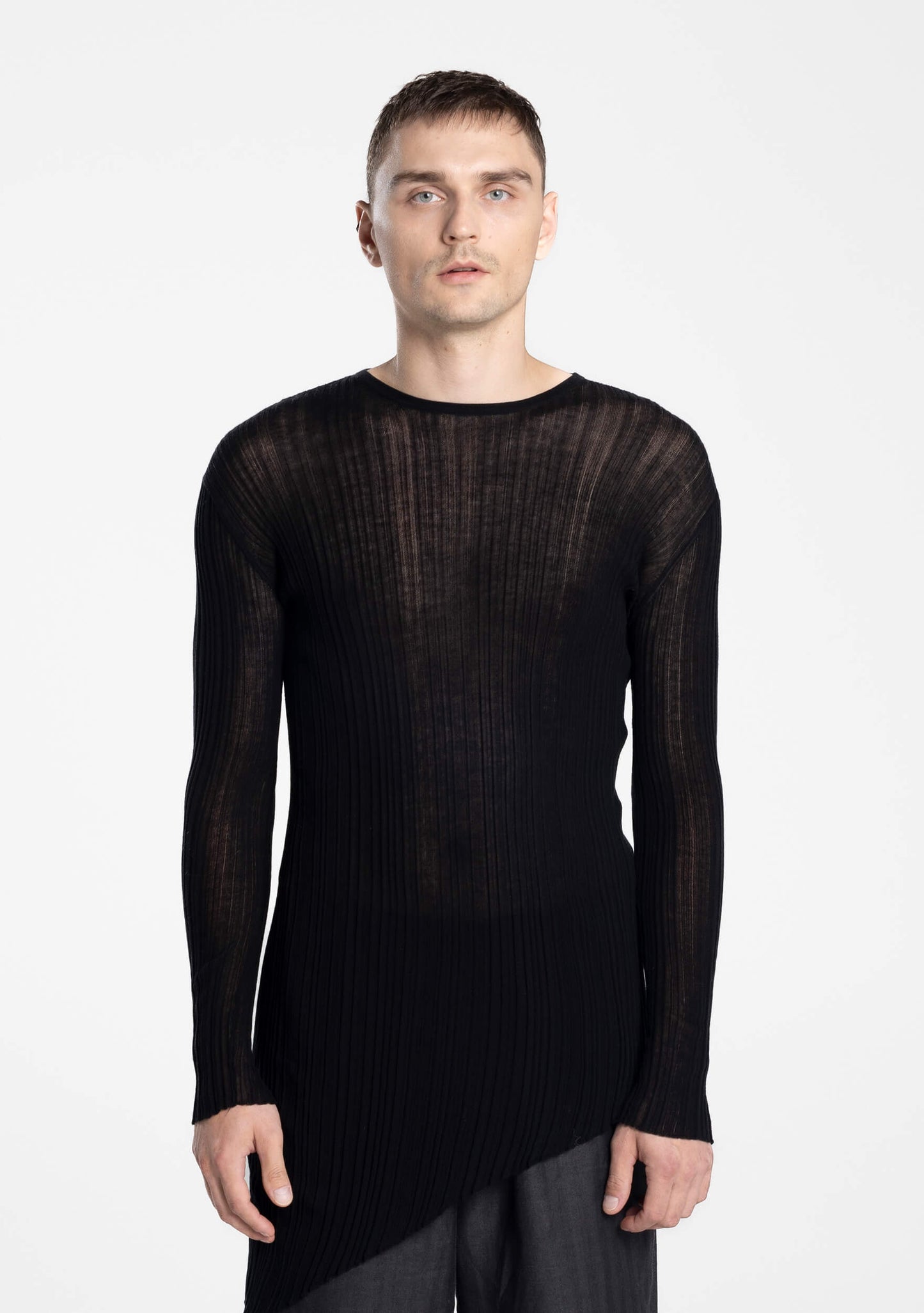Morra - cotton - pullover - black - zoom
