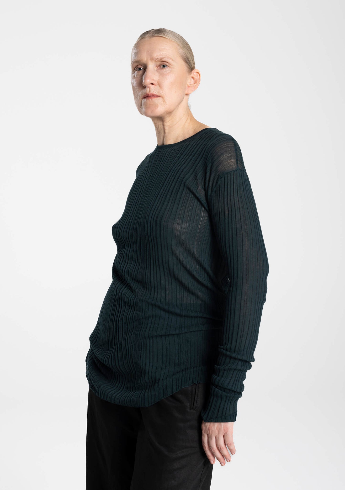 Morra - cotton - pullover - green