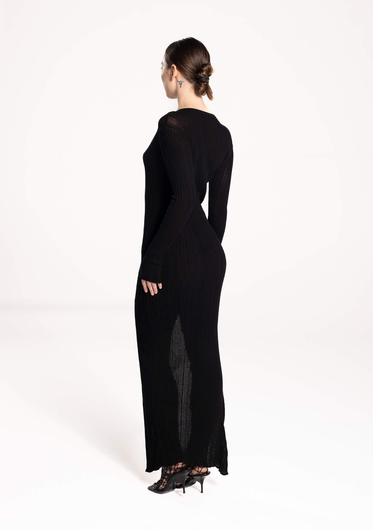 nancyta - giza cotton - dress -back