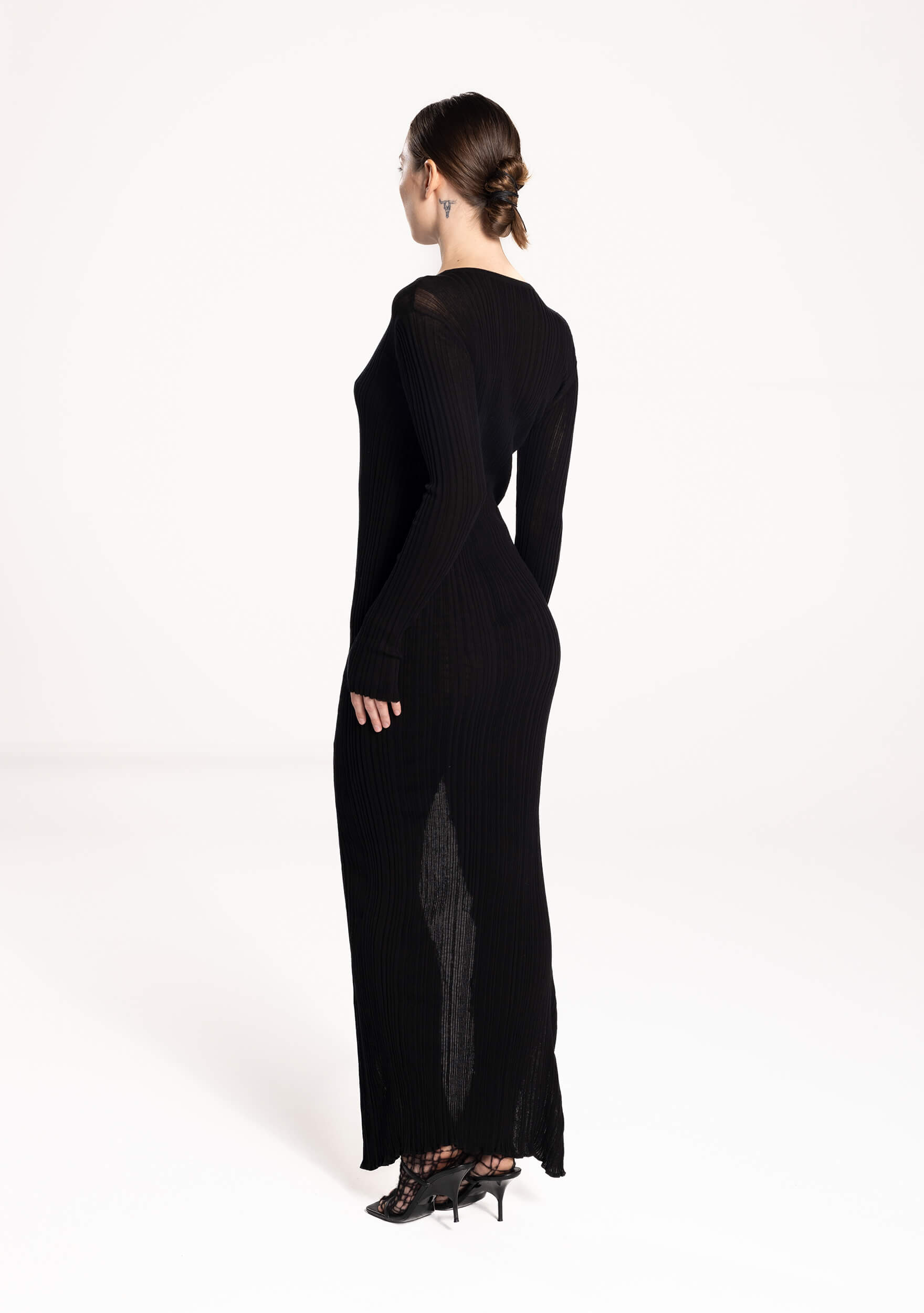 nancyta - giza cotton - dress -back