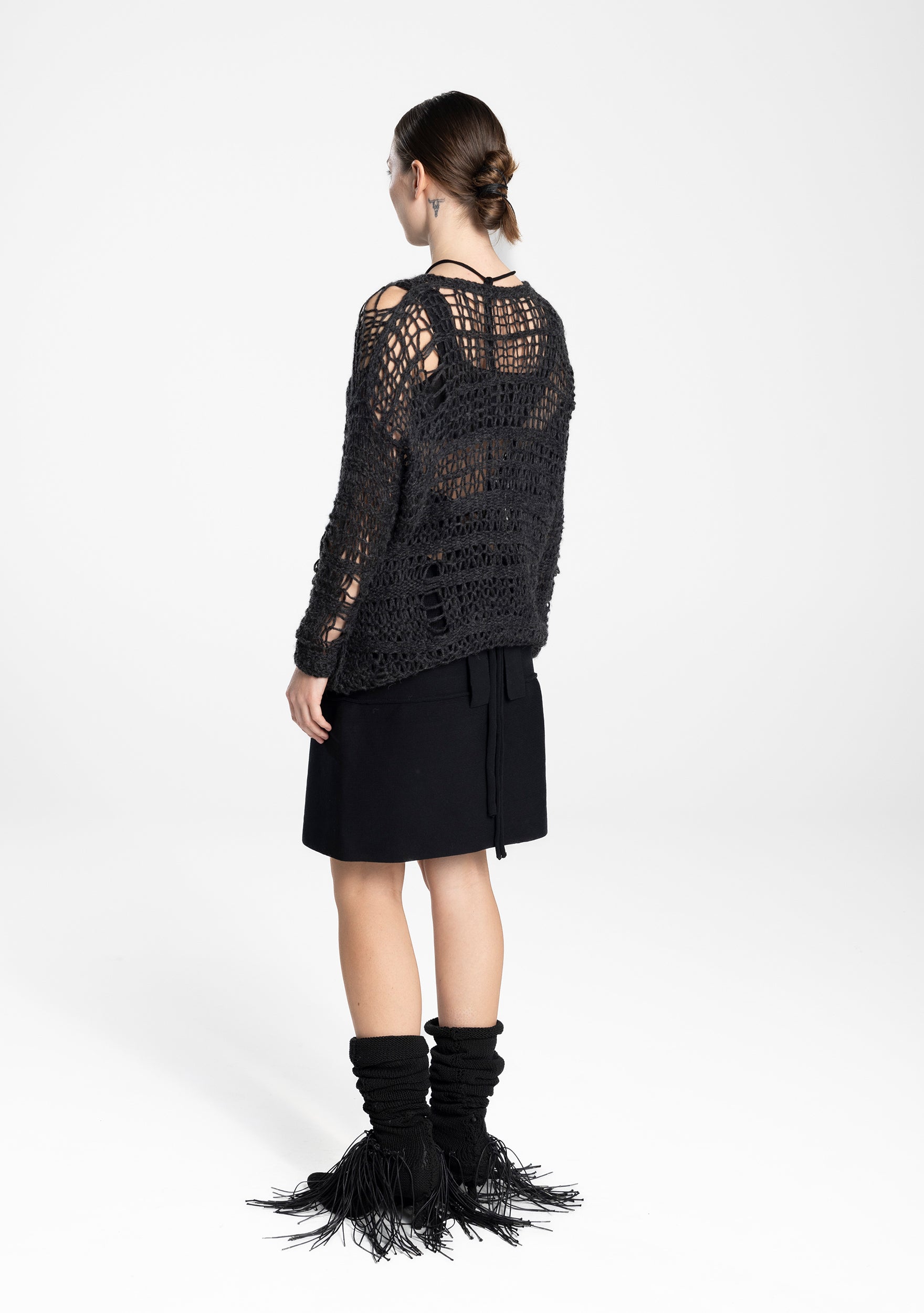 Poperinge- alpaca pullover- back