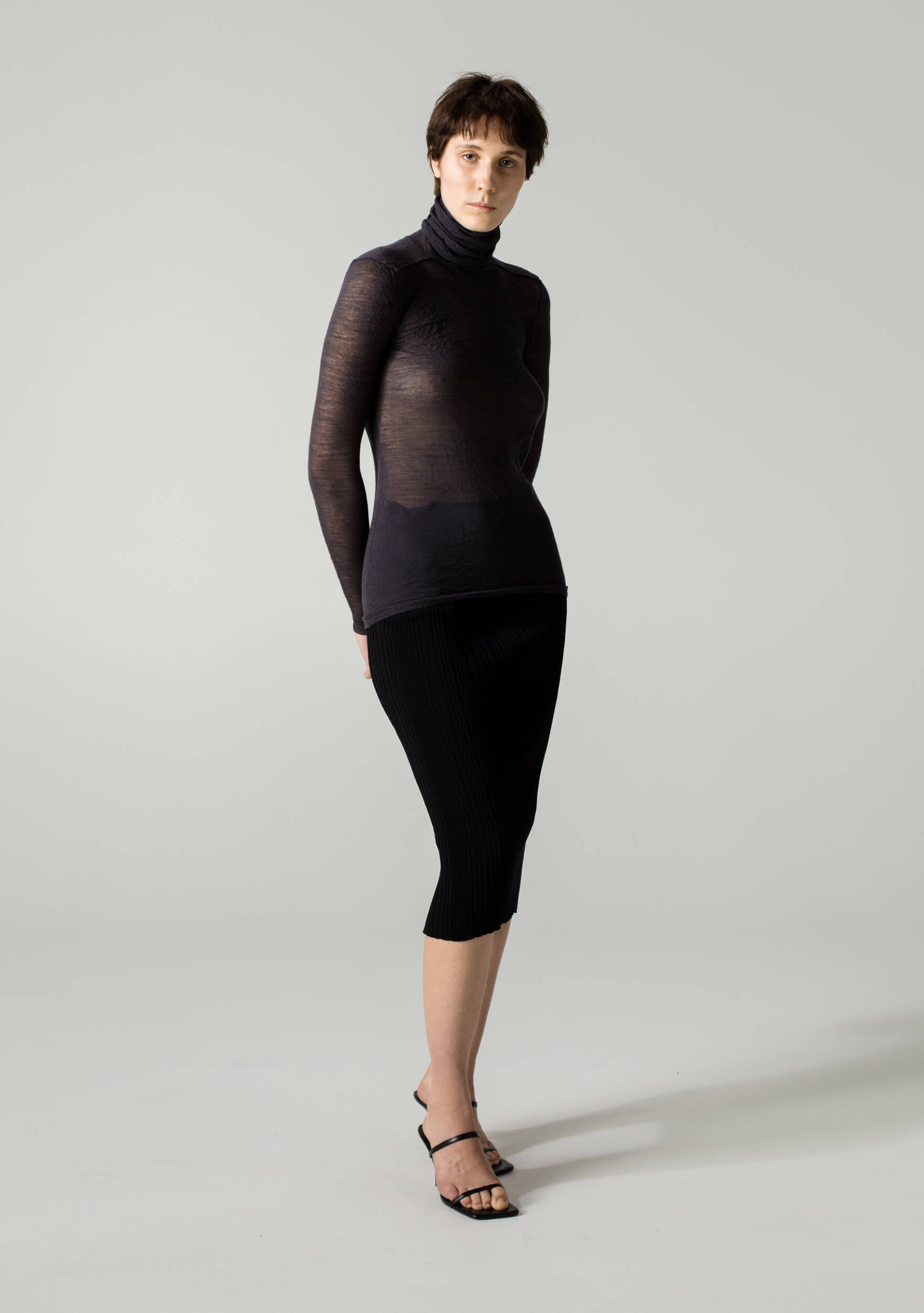 SECOND SKIN Turtleneck - BaibaRipa