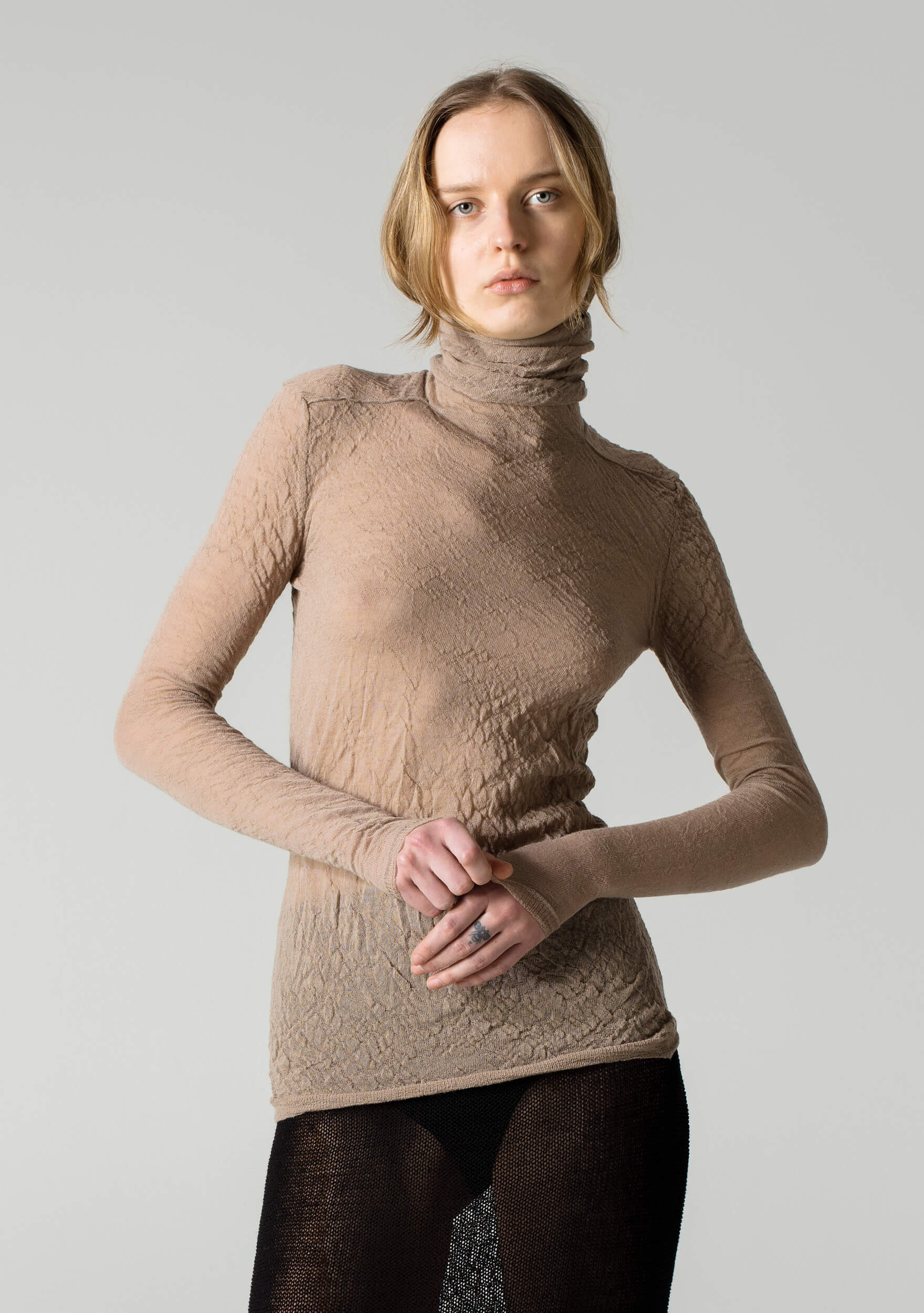 SECOND SKIN Turtleneck - BaibaRipa