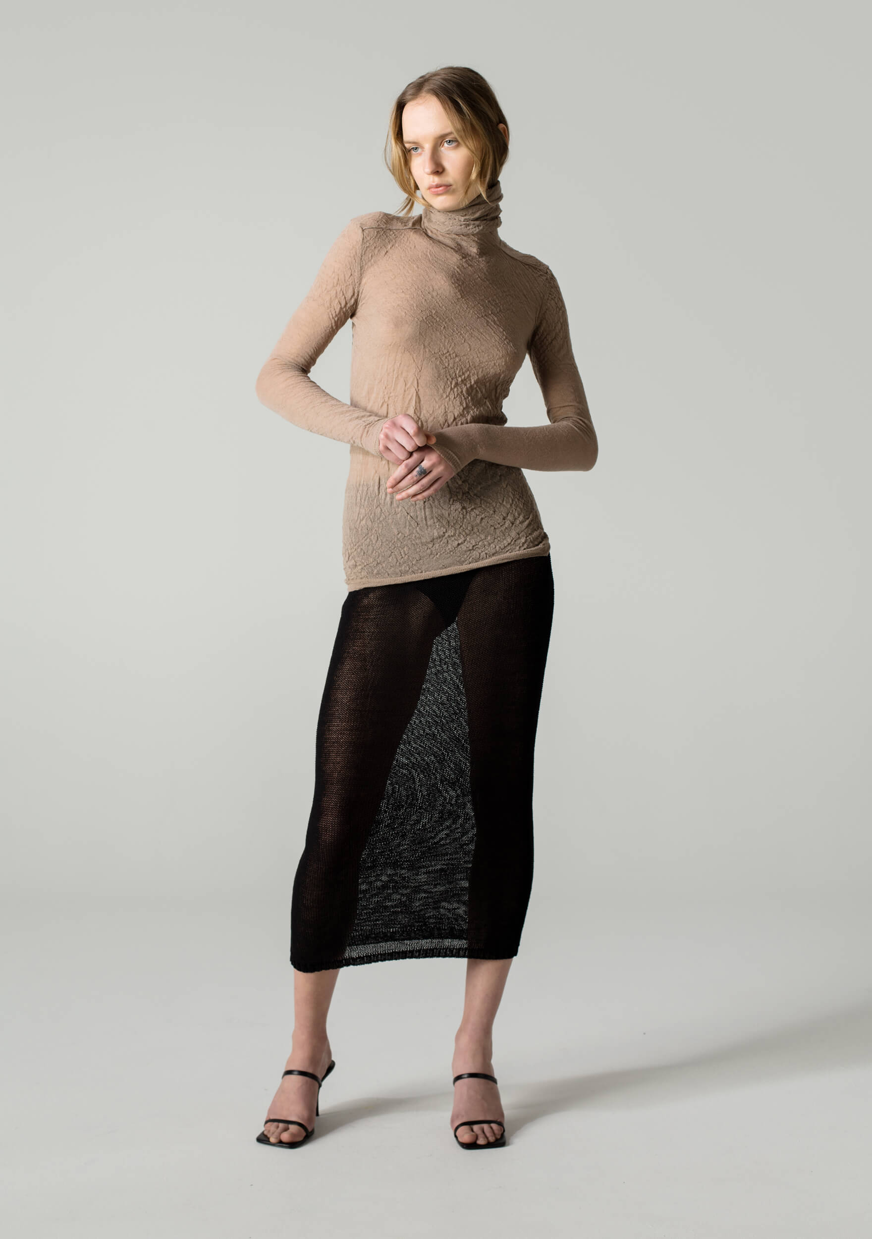 SECOND SKIN Turtleneck - BaibaRipa