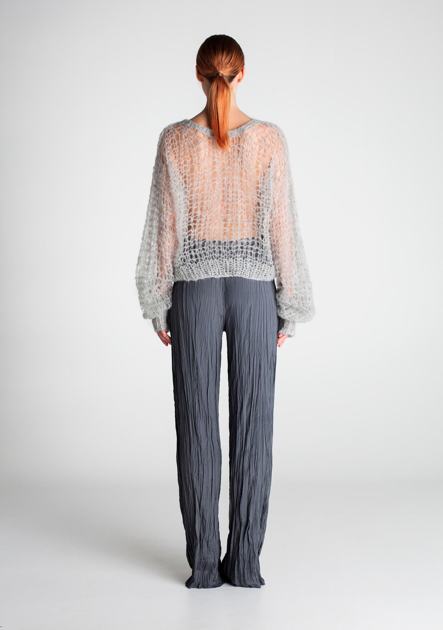 barbate - alpaca-open kin-pullover-bcool grey
